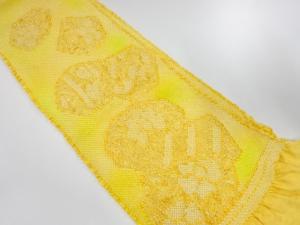 正絹　振袖用　絞り帯揚げ